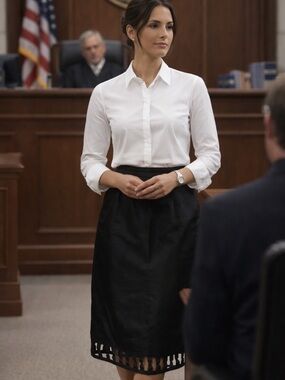 Marisa Baratelli midi skirt silk